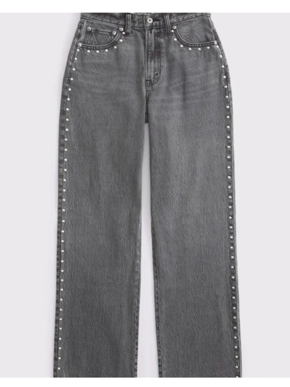 Abercrombie Curve Love The Loose High Rise Jean 27S